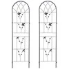 Metalinės atramos vijokliniams augalams, 190x55 cm, 2 vnt. (Nr. 5)