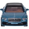 Metalinis automobilis BENTLEY FLYING SPUR HYBRID su garso ir šviesos efektais, mėlynas