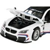 Metalinis automobilis BMW M6 GT3 su šviesos ir garso efektais