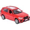 Metalinis automobilis BMW X5M, raudonas