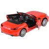Metalinis automobilis BMW Z4 M40i su garso ir šviesos efektais, raudonas