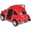 Metalinis automobilis su garso ir šviesos efektais, raudonas