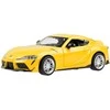 Metalinis automobilis Toyota GR Supra, geltonas