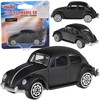 Metalinis automobilis Volkswagen Classical Beetle 1967, juodas