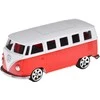 Metalinis automobilis Volkswagen T1 1:56, raudonas/baltas