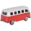 Metalinis automobilis Volkswagen T1 1:56, raudonas/baltas