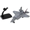 Metalinis karinis naikintuvas F-25 su garsais ir šviesom, pilkas
