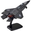 Metalinis naikintuvo modelis F-25, juodas