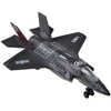 Metalinis naikintuvo modelis F-25, juodas