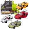 Metalinis sportinis automobilis su šviesos ir garso efektais (1 vnt.)