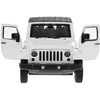 Metalinis visureigis Jeep Wrangler, baltas