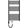 Mexen Apollo elektrinis radiatorius, 860 x 450 mm, 600 W, juodas-