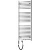 Mexen Ares elektrinis radiatorius, 1200 x 500 mm, 600 W, chromo