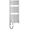 Mexen Ares elektrinis radiatorius, 1200 x 500 mm, 600 W, chromo