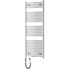 Mexen Ares elektrinis radiatorius, 1500 x 600 mm, 600 W, chromo
