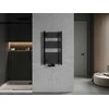 Mexen Ares vonios radiatorius, 900 x 500 mm, 372 W, juodas