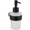 Mexen Base muilo dozatorius, Juodas/Gold