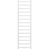 Mexen Bolt vonios radiatorius, 1800 x 500 mm, 460 W, baltas