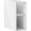 Mexen Box-A spintelė su lentyna, 20 cm, Baltas glossy