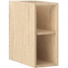 Mexen Box-A spintelė su lentyna, 20 cm, Oak
