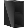 Mexen Box-A spintelė su lentyna, 20 cm, Juodas glossy