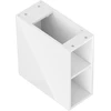 Mexen Box-A spintelė su lentyna, 20 cm, Baltas glossy