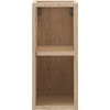 Mexen Box-A spintelė su lentyna, 20 cm, Oak