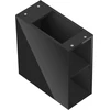 Mexen Box-A spintelė su lentyna, 20 cm, Juodas glossy