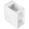 Mexen Box-A spintelė su lentyna, 25 cm, Baltas glossy