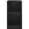 Mexen Box-A spintelė su lentyna, 25 cm, Juodas glossy