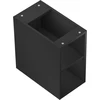Mexen Box-A spintelė su lentyna, 25 cm, Juodas matt