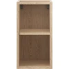 Mexen Box-A spintelė su lentyna, 25 cm, Oak