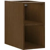 Mexen Box-A spintelė su lentyna, 25 cm, Nut