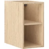 Mexen Box-A spintelė su lentyna, 25 cm, Oak