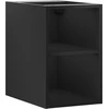 Mexen Box-A spintelė su lentyna, 30 cm, Juodas matt