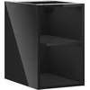 Mexen Box-A spintelė su lentyna, 30 cm, Juodas glossy