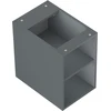 Mexen Box-A spintelė su lentyna, 30 cm, Graphite matt