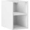 Mexen Box-A spintelė su lentyna, 30 cm, Baltas matt