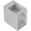 Mexen Box-A spintelė su lentyna, 30 cm, Pilkas matt