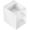 Mexen Box-A spintelė su lentyna, 35 cm, Baltas glossy