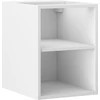 Mexen Box-A spintelė su lentyna, 35 cm, Baltas matt