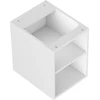 Mexen Box-A spintelė su lentyna, 35 cm, Baltas matt