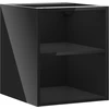 Mexen Box-A spintelė su lentyna, 40 cm, Juodas glossy