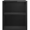 Mexen Box-A spintelė su lentyna, 40 cm, Juodas glossy