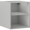 Mexen Box-A spintelė su lentyna, 40 cm, Pilkas matt