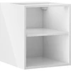 Mexen Box-A spintelė su lentyna, 40 cm, Baltas glossy