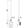 Mexen FA-FD14 elektrinis kaitinimo elementas, 300 W, baltas