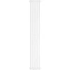 Mexen Flux dekoratyvinis vonios radiatorius, 1500 x 240 mm, 450 W, baltas