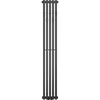 Mexen Flux dekoratyvinis vonios radiatorius, 1500 x 240 mm, 450 W, antracito