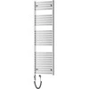 Mexen Helios elektrinis radiatorius, 1500 x 500 mm, 600 W, chromo